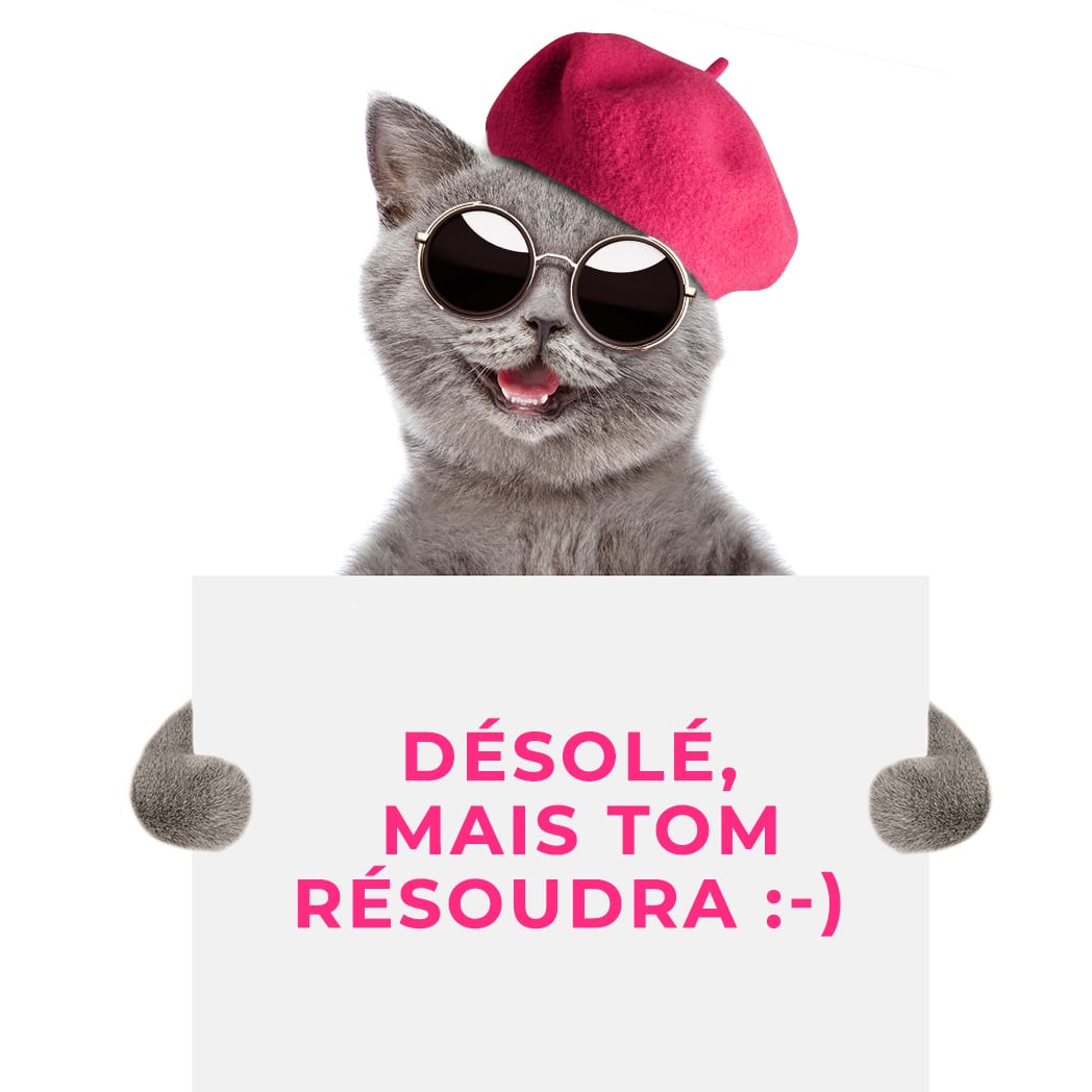 Tom dit désolé